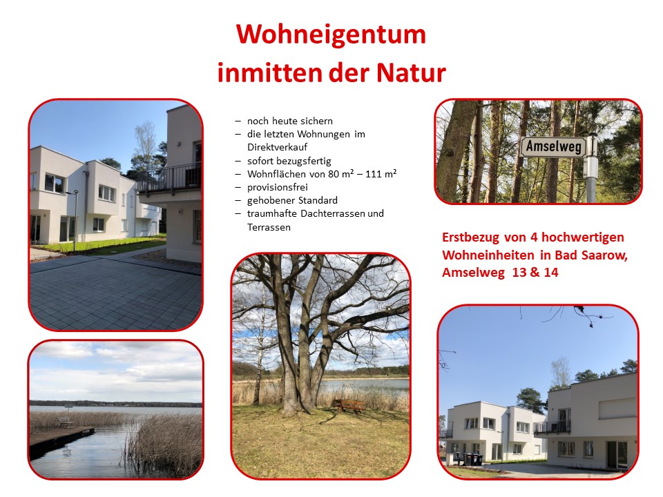 Wohneigentum inmitten der Natur - Amselweg